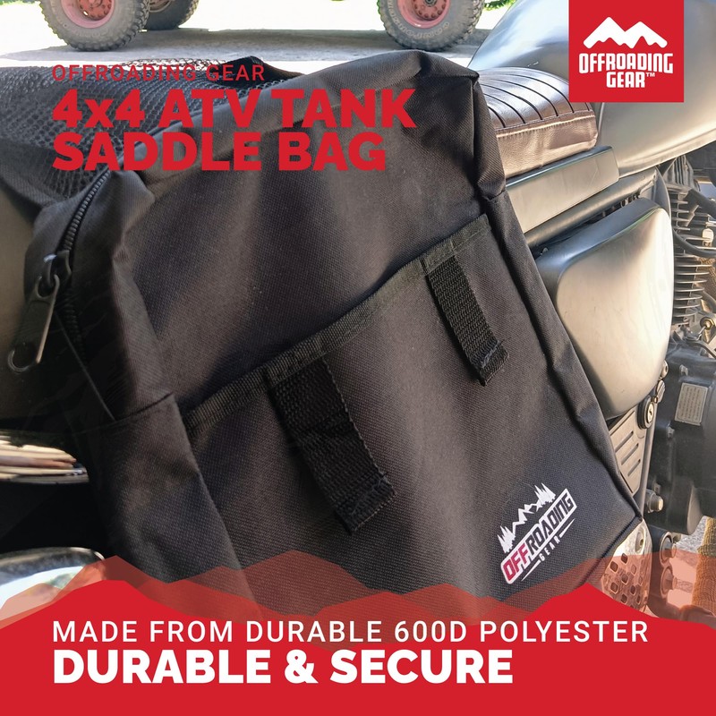 Offroading Gear 4x4 Waterproof Rear and Front Tank-Top Saddle Bag|