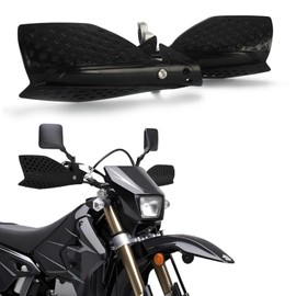 USTPO Motorcycle Handguards Double Layer Protection 7/8”and 11/8”Universal for CRF250R CRF300L KLX 300 KLX 250S RMZ450 DRZ125 YZ85 YZ125 CLX 700 Black