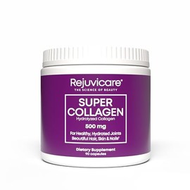 Rejuvicare Cápsulas de súper colágeno para belleza, articulaciones saludables, cabello, piel y uñas, 90 porciones, multi, (N8745)