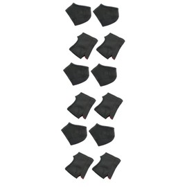 Gatuida 6 Sets Moisturizing Heel Sleeves Set for Men Women Anti-cracking Heel Socks Moderate Elasticity Open Toe Protectors for Comfortable Ankle Support