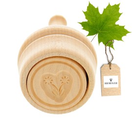 Butter Puncture Mould 30 Gram Maple Heart