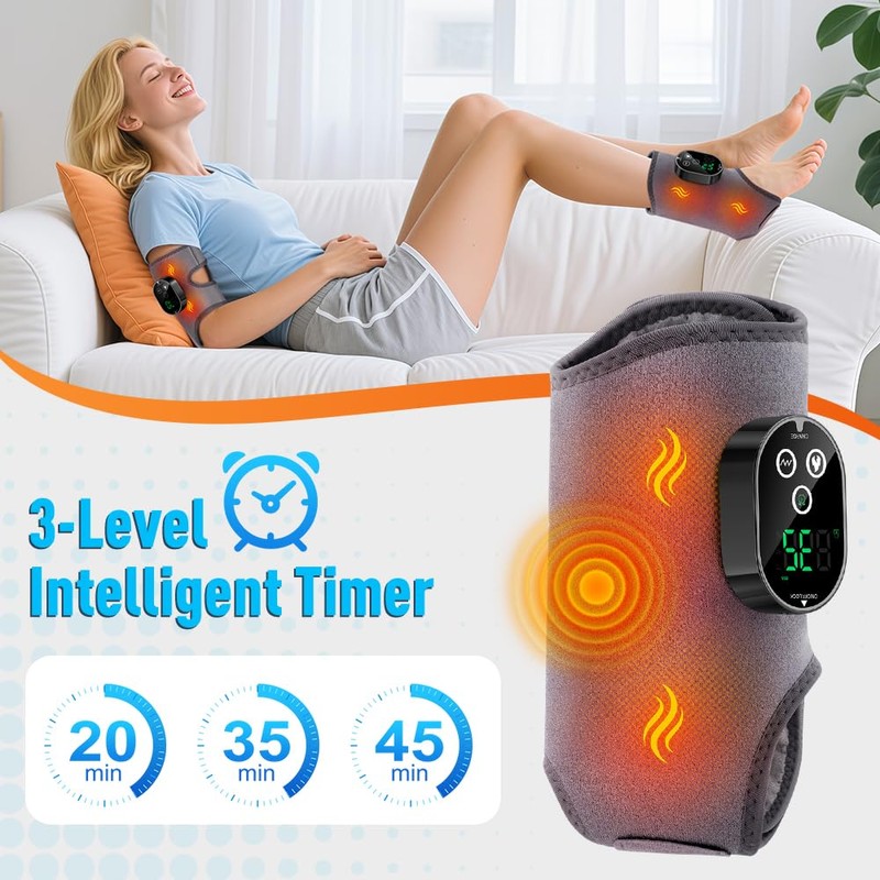 Neuropathy Foot Massager, Foot and Ankle Massager for Plantar Fasciitis