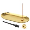 Segarty Incense Burner, 2 Types of Brass Incense Plate, Includes