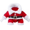 Dog Christmas Costumes Red Color Multifunctional Cute Dog Santa Suit