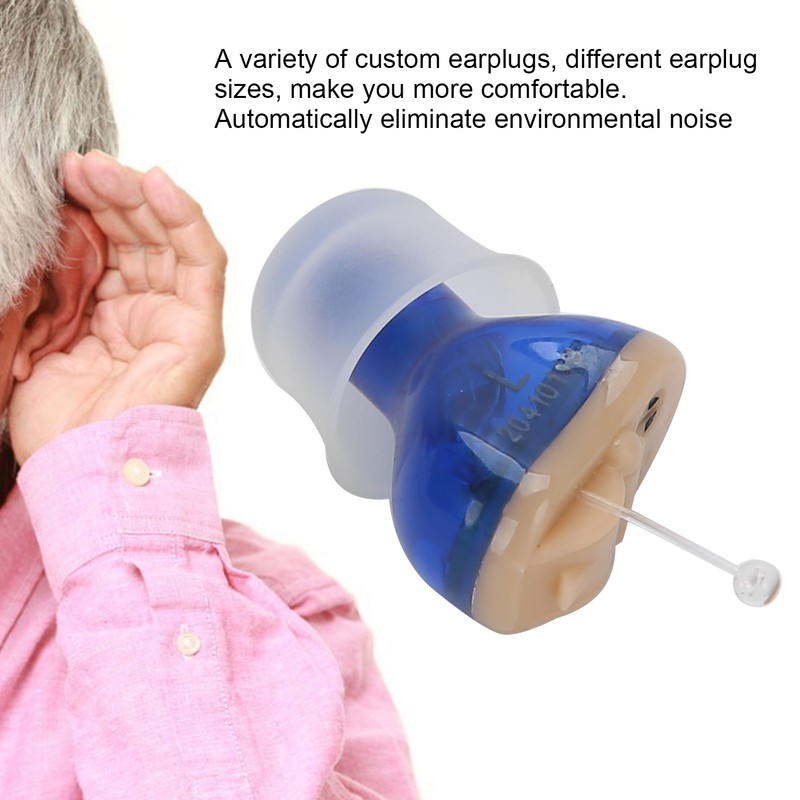 Left Hearing Aid InEar Sound Amplifier Battery Wireless Hearing Enhancer