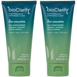 BioClarity- Gel hidratante Skin Smoothie de 24 horas para pieles normales y grasas | Ingredientes 100% veganos y limpios