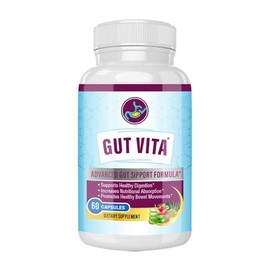 Gut Vita - Gut Vita Gut Health - Gut Vita Advanced Gut Support Formula (60 Capsules - 1 Month Supply)