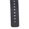Waterproof Quartz Watch with Rubber Strap Adjustable 3 Hands Easy