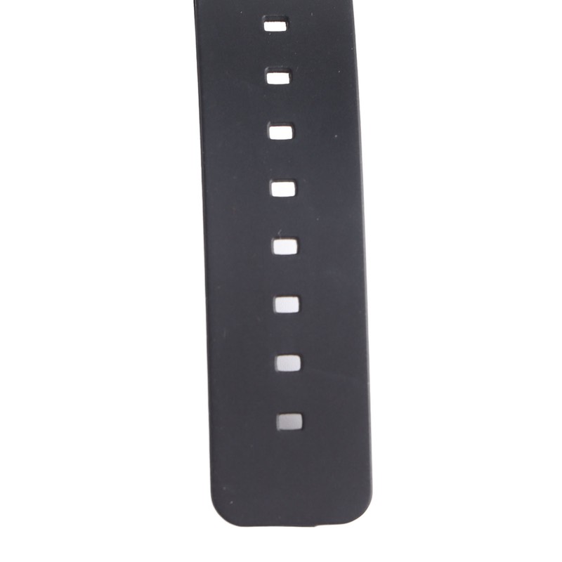 Waterproof Quartz Watch with Rubber Strap Adjustable 3 Hands Easy