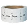 Fast Cap, LAYOUTTAPE, Layout Tape Measure, 2 In x 60