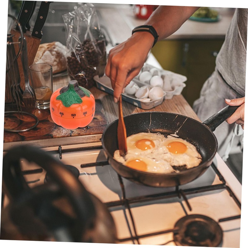 Alipis 2pcs Pumpkin Design Mechanical Timer Digital Kitchen Timer Cooking