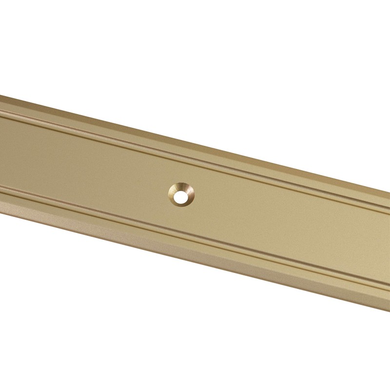 Gedotec Transition Profile Aluminium Transition Rail Perforated Floor Profile for