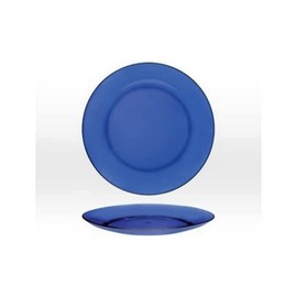 DURALEX Sapphire Dinner Plate, Blue, 9.3 inches (23.5 cm), 3006F F06