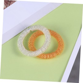 Outanaya 3pcs Bracelet for Women Metal Massage Rings Acupressure Massagers Chinese Wristband