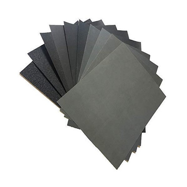 [LWC] A4 Large Size Waterproof Sandpaper Sandpaper Sandpaper Abrasive Paper