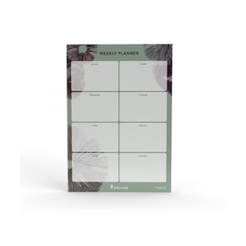 Collins Debden Flourish Weekly Desk Pad A4 To Do List and Task Tracker 60 Sheets