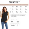 MANCYFIT Thermal Tank Top for Women Fleece Lined Underwear Soft