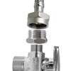 Beduan Brass Water Line Adapter 3/8" Female to 1/2" Male