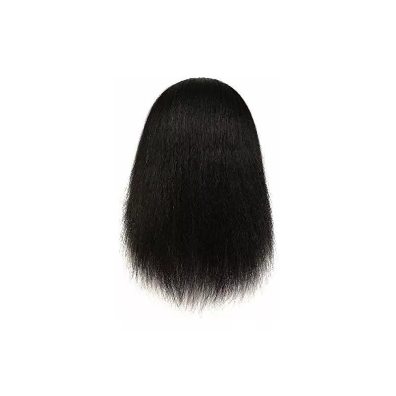 FUAI Maniqui Cabeza Cabello Natural Negro 55 Cm Fuai