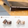 Kitoen Laptop Stand, Wooden, Stylish, Notebook Stand, Easy to Carry,