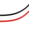 Garosa Juego de 2.5mm² de Conectores Par de Rojo, Negro