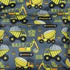 Dump Trucks 16" Backpack Construction Vehicles Travel School Book Bag