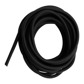 Hoypeyfiy Foam Rubber Weather Strip Concrete Gap Filler Rope Weather Stripping Window Door Seal Strips 6mm Diameter