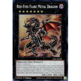 Red-Eyes Flare Metal Dragon - RA01-EN038 - Super Rare - 1st Edition