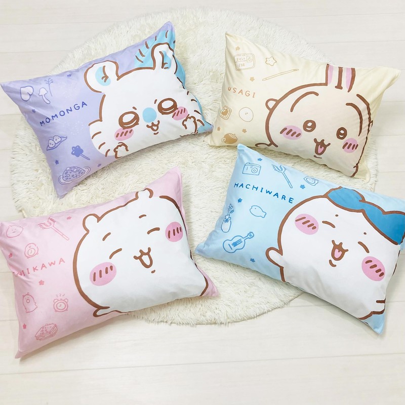 MORIPiLO Chiikawa Pillowcase Momo (Melts on the Skin Touch Smooth
