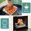 P&P CHEF Beer Can Chicken Holder with Roasting Pan Set,
