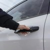 AOKIO ABS Glossy Black Exterior Door Handle Cover Trim for