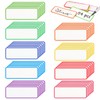 Pack of 54 Magnetic Strips, 8 x 3 cm, Reusable