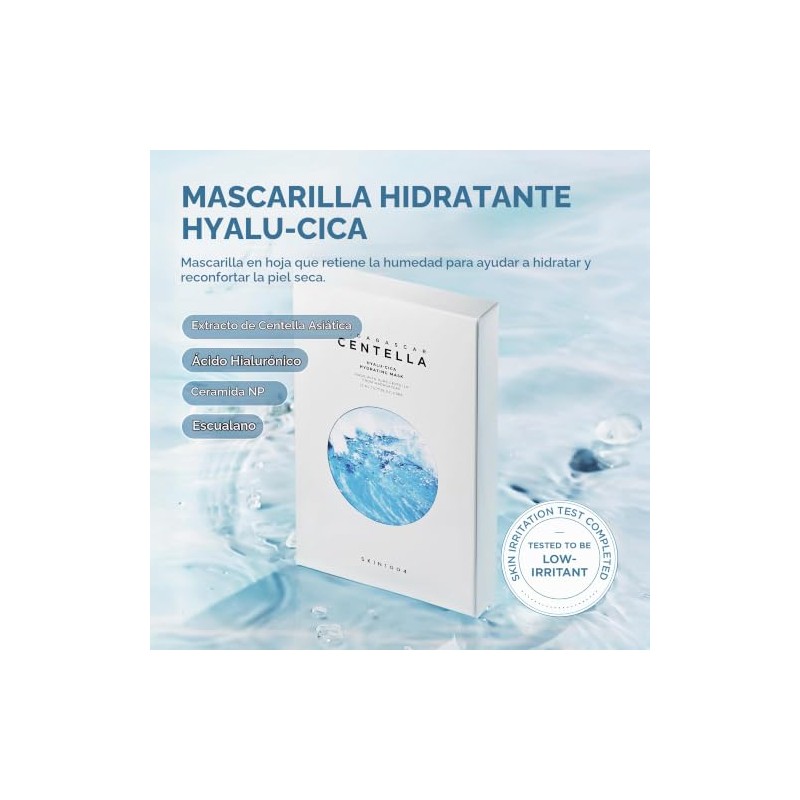 SKIN1004 Madagascar Centella Hyalu-Cica Hydrating Mask 23ml x 5ea
