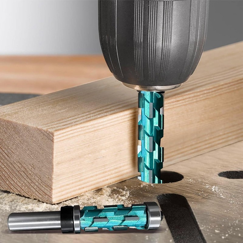 Spiral Flush Trim Router Bit, 1/2 Inch Shank Carbide Flush