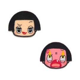 Pioneer CR02 Chiko-chan Patch Width 1.2 x Height 1.2 inches (30 mm) x Height 1.2 inches (30 mm) x Height 1.5 inches (38 mm) x Height 1.5 inches (38 mm) x Height 1.5 inches (