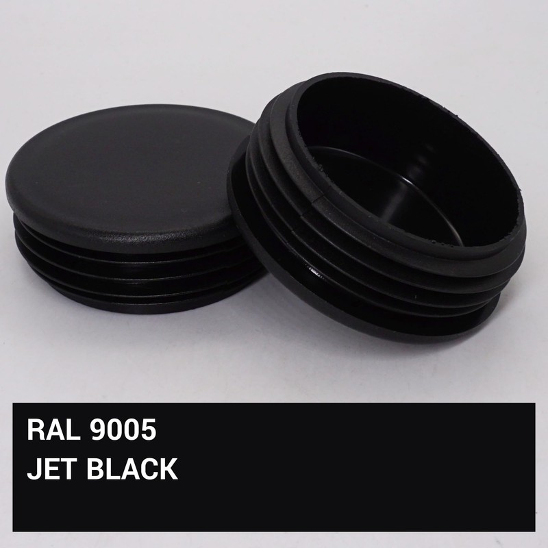 SKIR'CO (2 pcs) Round Tube Inserts 76 mm, Fence Post