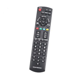 Replace Remote N2QAYB000321 Compatible with Panasonic LCD Plasma Smart TV TC-32LX14 TC-32LX14N TC-L32C12 TC-L32C12K TC-L32C12N TC-26LX14 TC-L26X1