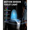LAVAED Motion Sensor Night Light Indoor 2Pack,LED Toilet Light Activated