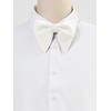 Allegra K Men's Velvet Bowtie, For Formal Parties, Weddings, cream