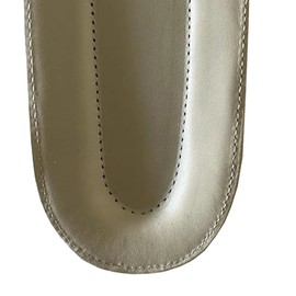 SEVEN MINE Talonera Ortopédica para Espolon Calcaneo (1 Par) en Herradura para Hombre Anti Impacto Fabricada en Piel Suave y Resistente