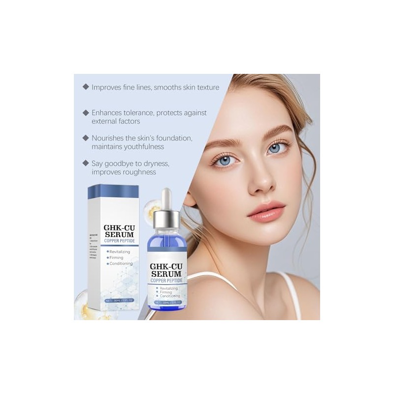 Sérum Facial Con Péptidos De Cobre — Copper Peptide Face
