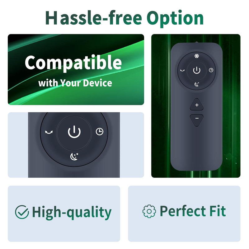 CLVIZCXOM New Remote Control Replacement for Ultty Bladeless Tower Fan