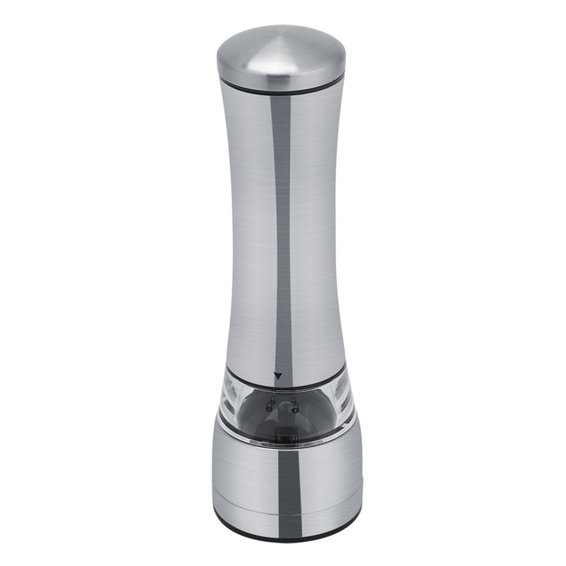 Stainless Steel & Acrylic Manual Salt & Pepper Mill Grinder