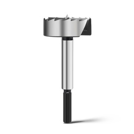 Forstner Drill Bit 60 mm for Wood, Forstner Bits Diameter 60 mm, Length 150 mm with 12 mm Hexagonal Shaft