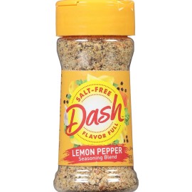 Does Not Apply Dash Salt-Free Seasoning Blend, Lemon Pepper, 2.5 Ounce