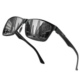 DUCO Sunglasses for Men, Driving, Polarized, Fishing, High-Grade Carbon Fiber Material, Wellington, UV Protection, Stylish, 8206, Free size