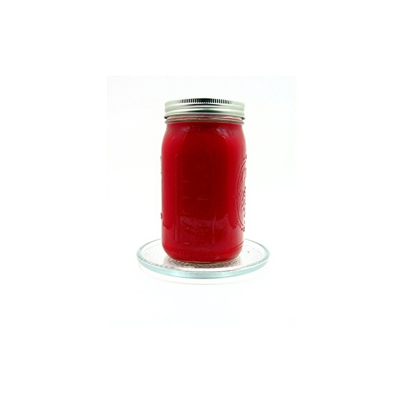 Glass Candle Holder Clear 6 in. Beautiful Candle Trivet
