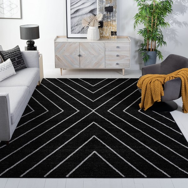 SAFAVIEH Adirondack Collection Area Rug - 8' x 10', Black