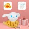 SUNHUIHN Cute Cartoon Keychain Taiyaki Plush Stuffed Key Chain for