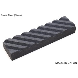 Yoshihiro Knife Sharpening Stone Fixer Chef's Tools (Regular - Black)